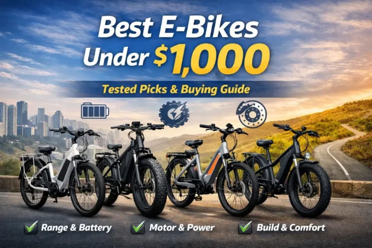 Best Ebike Under 1000 for Adults: Ranked Budget Models and Buying Tips