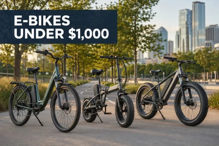 Best Ebikes Under $1000 for Commuting, Errands, and Casual Rides