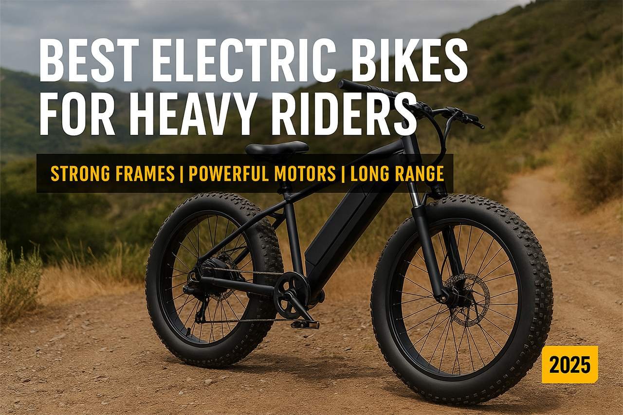 Top E-Bikes for Heavy Riders: Durable, Powerful, and Perfect for Any Terrain