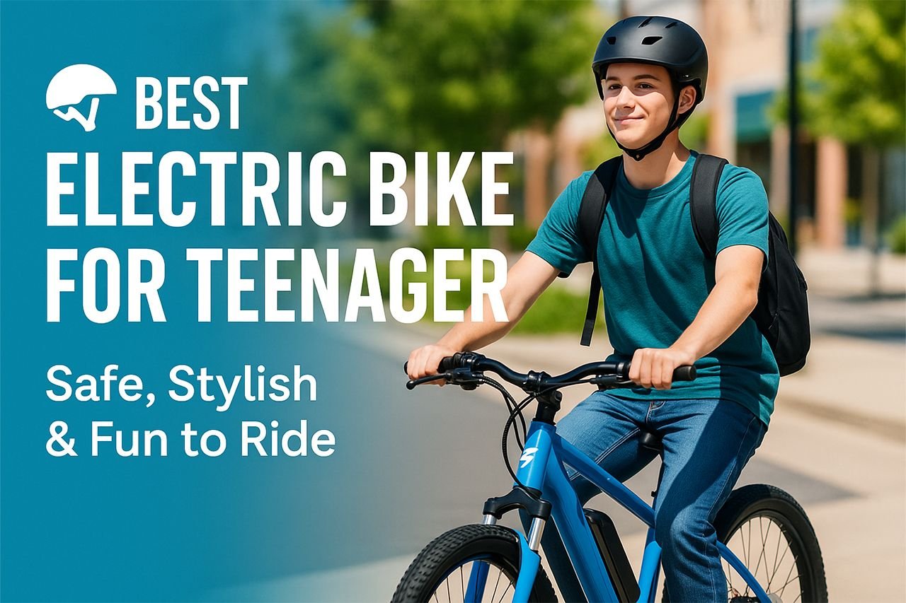 Top Electric Bikes for Teenagers That Balance Safety, Comfort & Speed Best Electric Bike for Teenager Riders