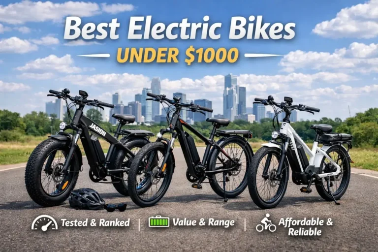 Best Electric Bikes Under $1000: Tested Picks for Daily Riding