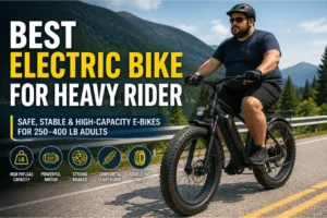 Best Electric Bike for Heavy Rider: Strong and Stable Picks