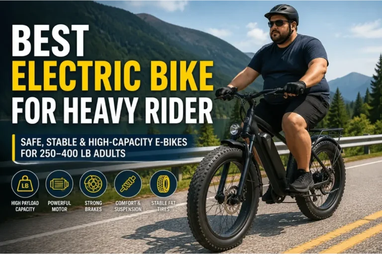 Best Electric Bike for Heavy Rider: Strong and Stable Picks