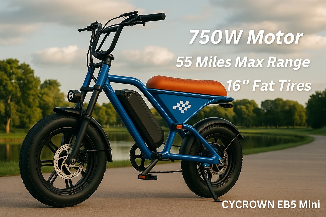 CYCROWN EB5 Mini Electric Bike Review