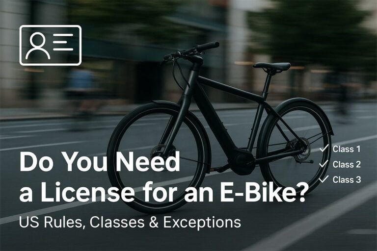 Do You Need a License for an Electric Bike?