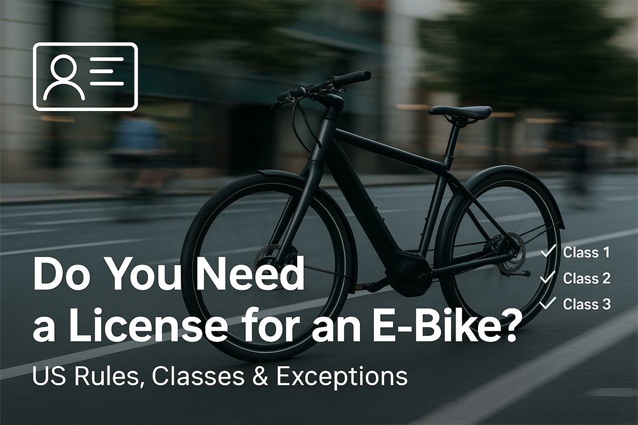 Do You Need a License for an Electric Bike? US Rules, Classes & Exceptions Do You Need a License for an Electric Bike?