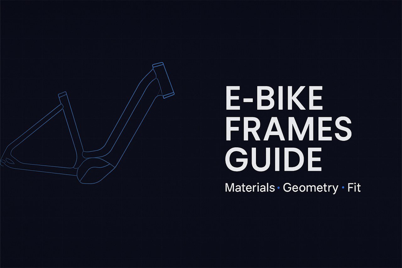 Ebike Frames Explained: Materials, Geometry, and Real-World Fit Electric Bike Frames Guide