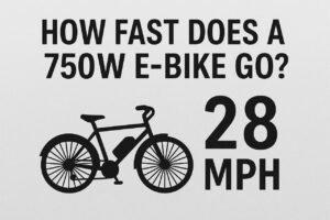 How Fast Does a 750W E-Bike Go? Real-World Speeds, Limits & Pro Tips How Fast Does a 750W E-Bike Go?