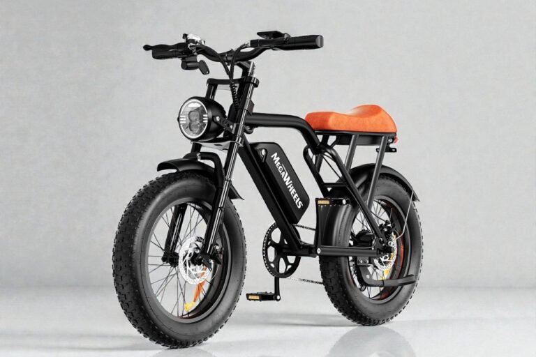 MEGAWHEELS EB01 Review: 1500W Moped-Style E-Bike with 33 MPH Speed Megawheels EB01 Electric Bike Review: Top Speed, Range & Performance