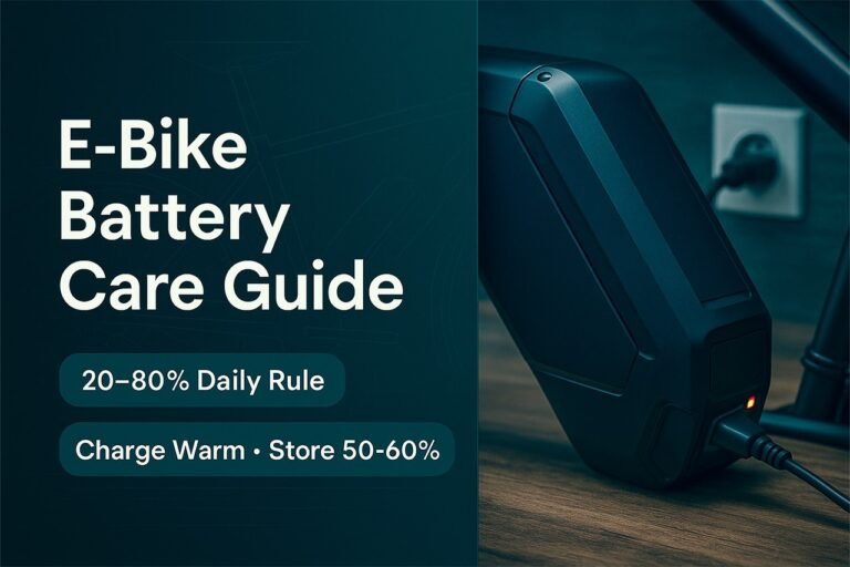 The Complete E-Bike Battery Care Guide