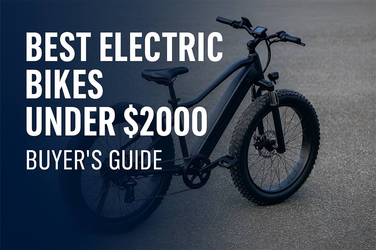 Top Sub-$2000 E-Bikes for Commuting & Trails: Batteries, Brakes, and Speed