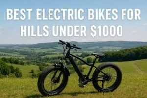 5 Best E-Bikes for Steep Hills Under $1,000: Tested Picks You Can Buy