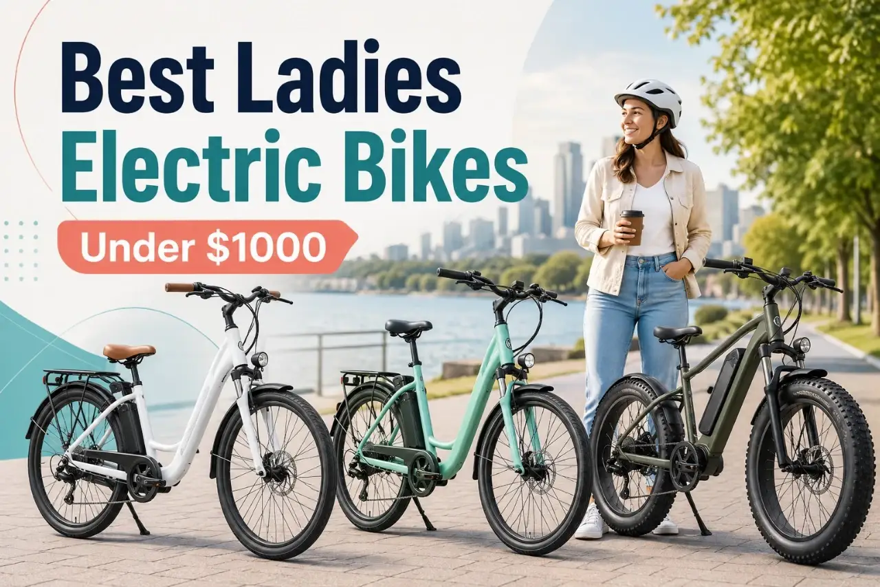 Best Ladies Electric Bikes Under $1000 for Comfort and Commuting