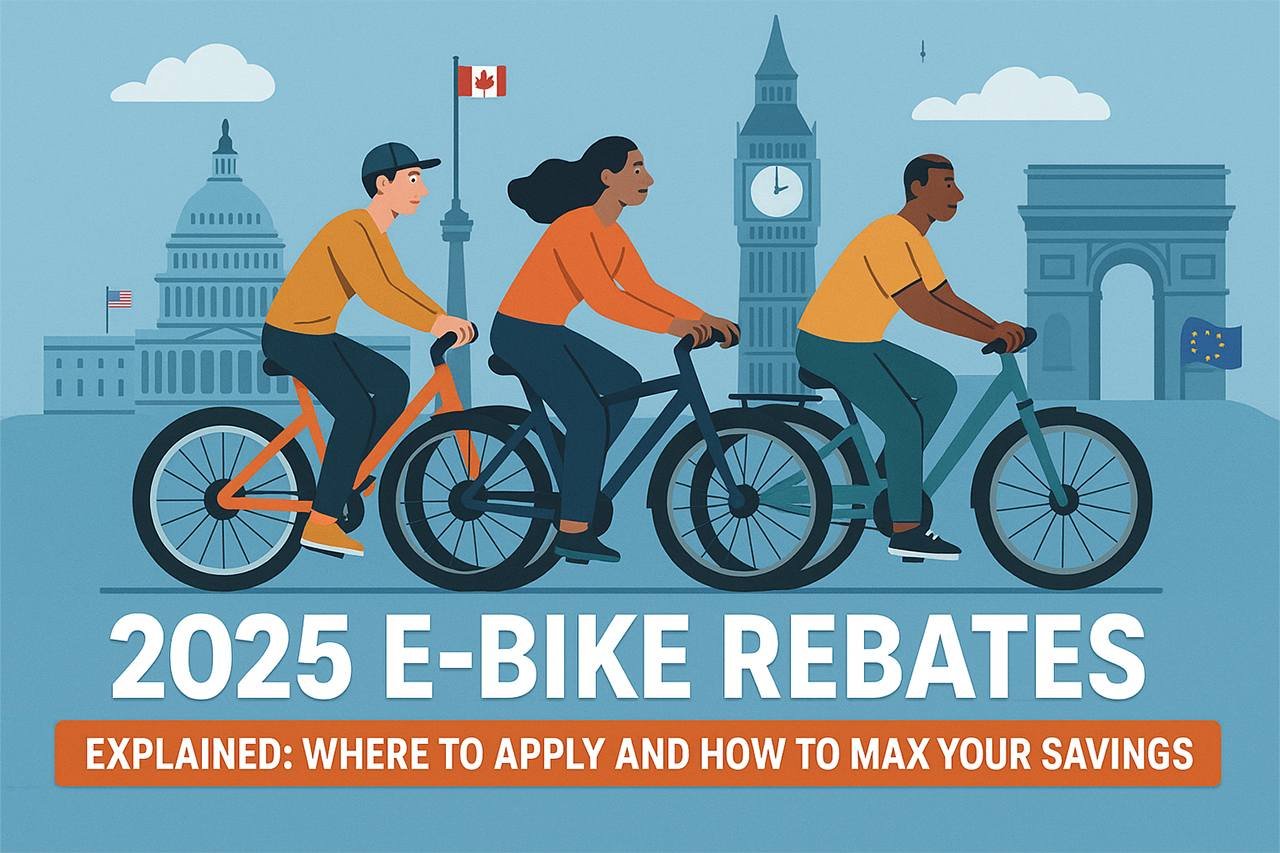 2025 E-Bike Rebates Explained: Where to Apply and How to Max Your Savings