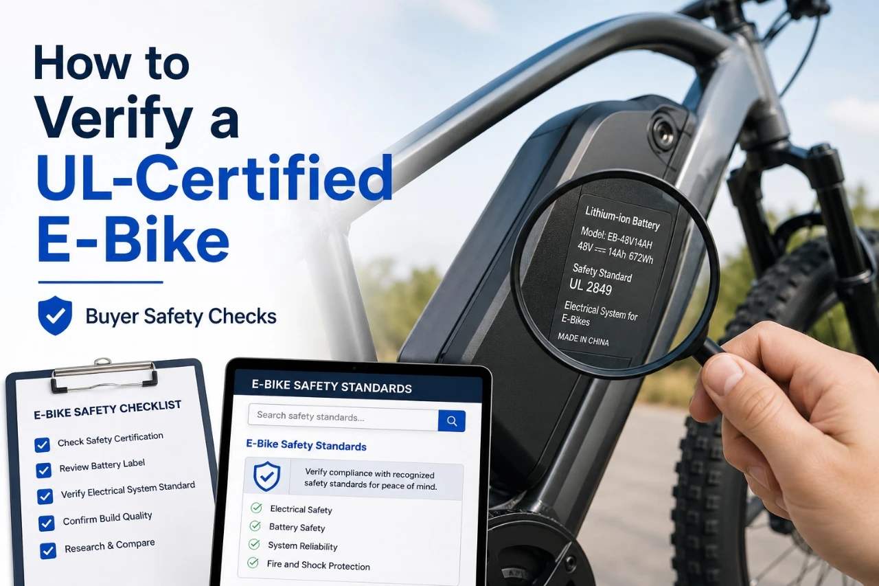 How Buyers Can Check If an E-Bike Is Really UL Certified