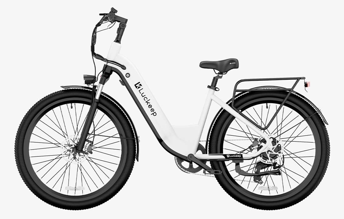 Is the Luckeep X2 the Best Long-Range Commuter? 1200W Peak Tested Luckeep X2 step-through electric bike with 26x3.0 tires