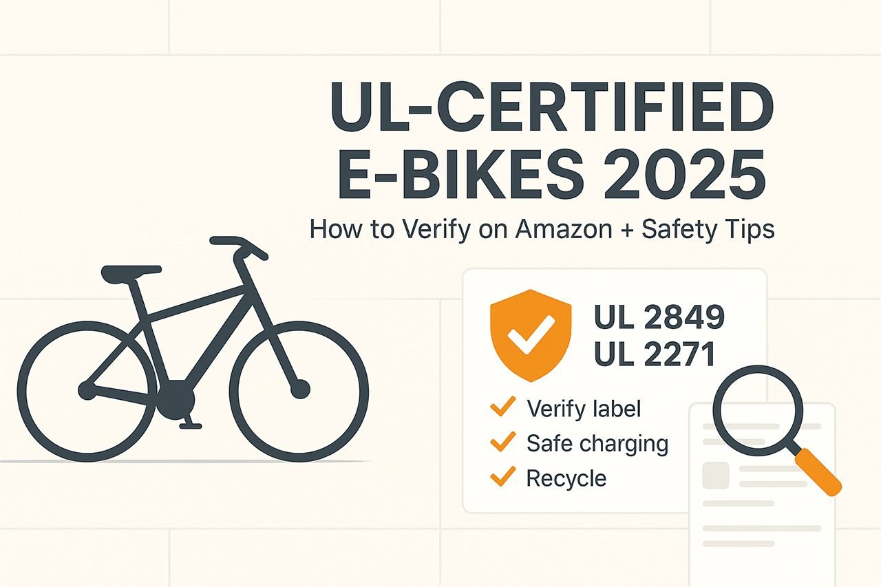 UL-Certified E-Bikes on Amazon