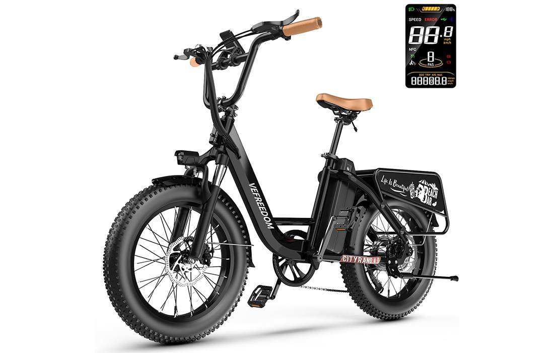 Velectrec Cityrang 4.0 step-thru fat-tire e-bike
