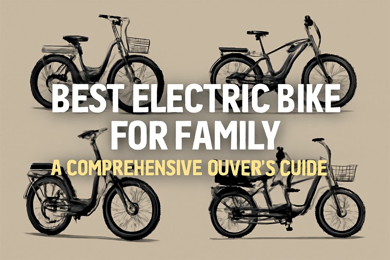 Best Electric Bike for Family Rides: Top 2-Seater & Cargo Picks