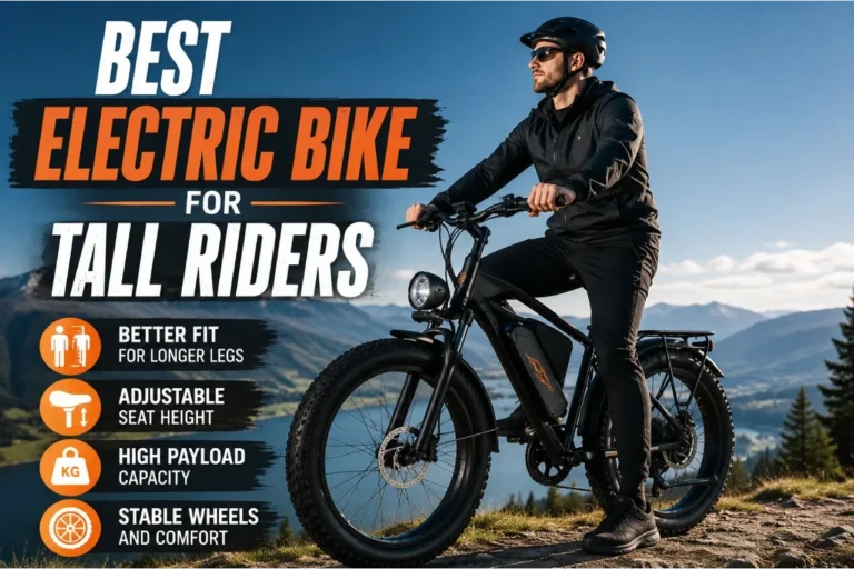 Best Electric Bikes for Tall Riders With Better Fit and Comfort
