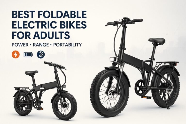 Best Foldable Electric Bikes for Adults: Top 5 for Power & Range Compact but Mighty: The Best Folding Electric Bikes for Adults