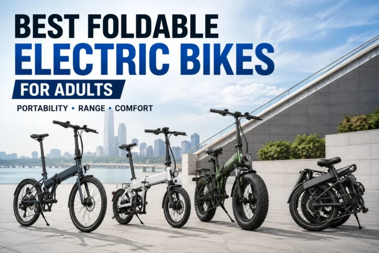 Best Foldable Electric Bikes for Adults: Portability, Range, and Comfort