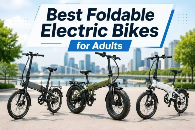 Best Folding E-Bikes for Adults Who Need Storage and Range