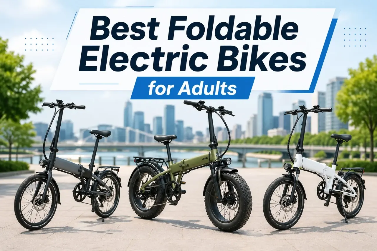 Best Folding E-Bikes for Adults Who Need Storage and Range