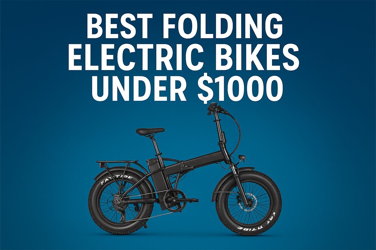 Budget Folding E-Bikes Under $1000: 52V Power, 20Ah Range Picks