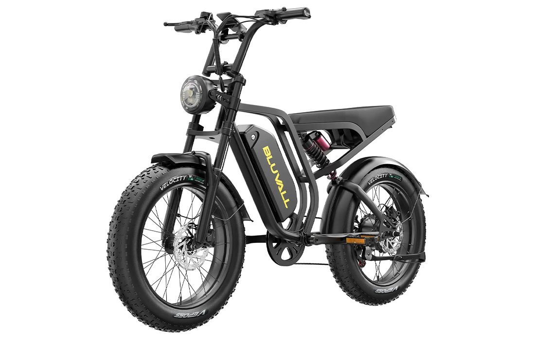 Is the Bluvall SU8 the Best Value Moped-Style E-Bike at 35MPH? Bluvall SU8 Electric Bike hero image