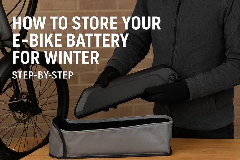 Winter-Proof Your E-Bike: Step-by-Step Battery Storage Playbook