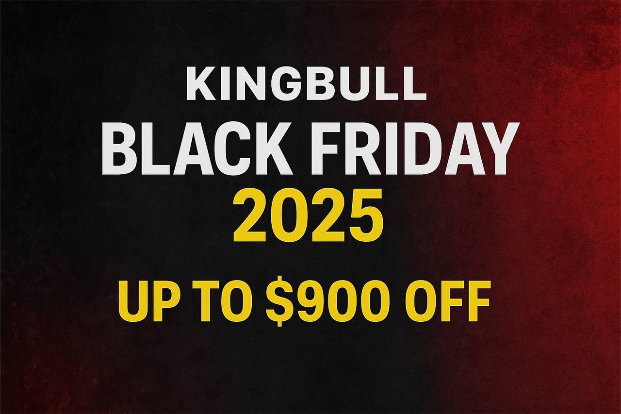 Kingbull Black Friday 2025 Sale: E-Bikes up to $900 Off! Kingbull Black Friday Deals