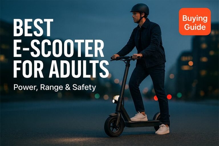 Best E-Scooter for Adults: 5 Powerful, Safe Picks for Every Rider