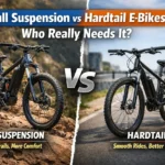 Full Suspension vs Hardtail E-Bikes: Who Really Needs Rear Suspension?