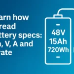 Wh, Volts, Amps and C-Rate: A Real-World Guide to E-Bike Range