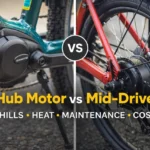 Mid-Drive vs Hub Motor: Ride Feel Differences You’ll Notice Fast