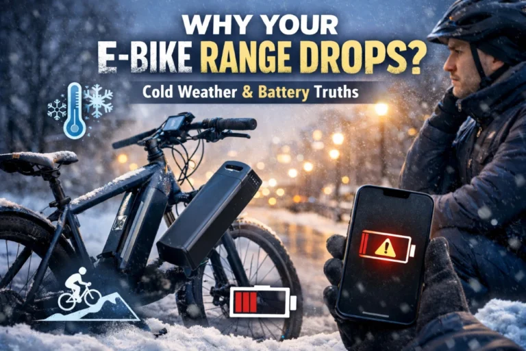 Why Your E-Bike Range Drops: The Science Behind Winter Power Loss Why Your E-Bike Range Drops?
