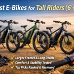 Top E-Bikes for Tall Riders: Fit-First Rankings and Real Ride Notes