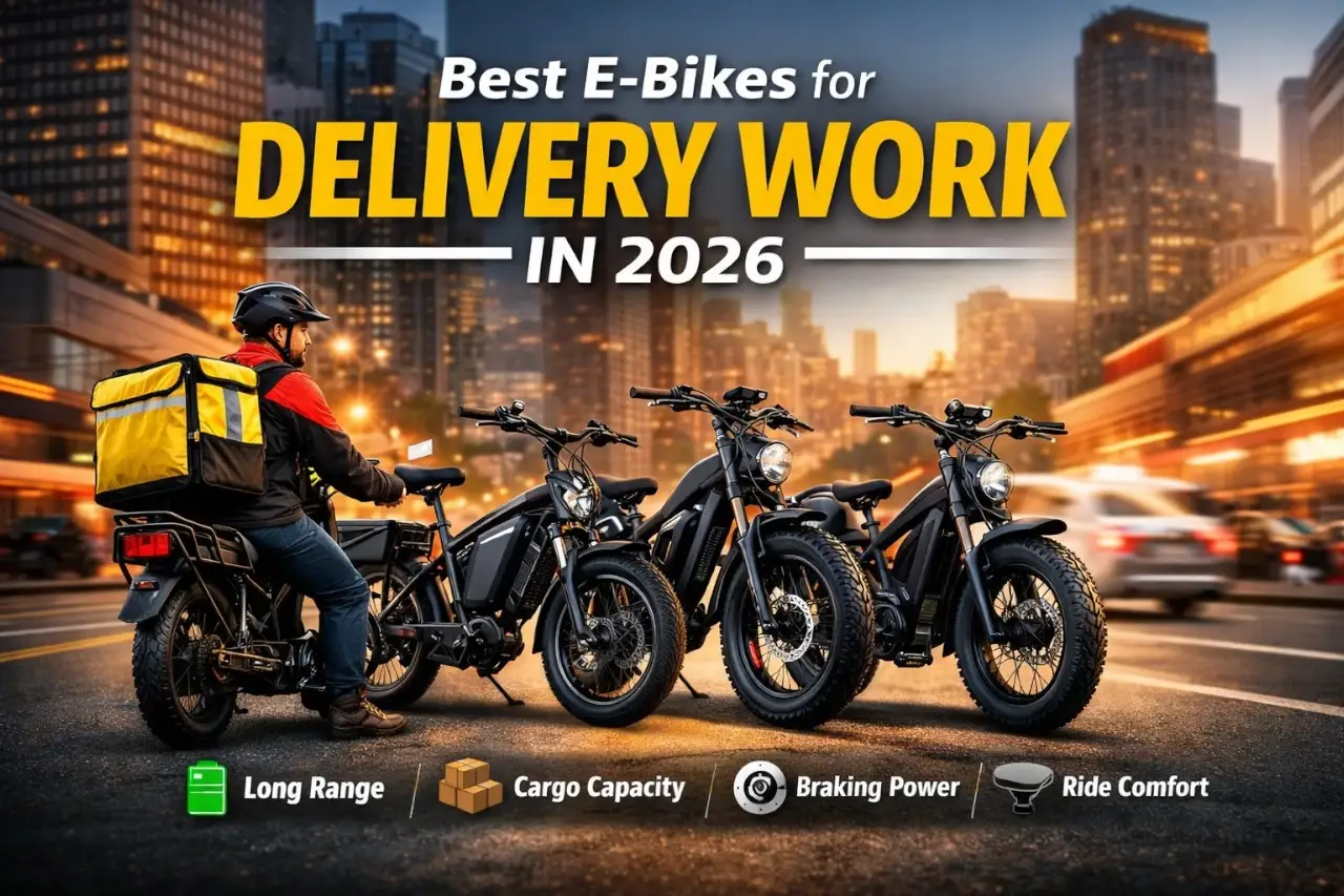 Best Delivery E-Bikes for Long Range and Cargo