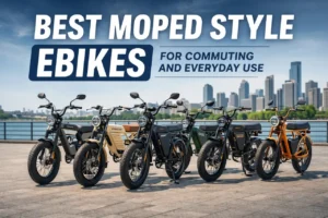 Best Moped Style Ebikes for Commuting and Everyday Riding
