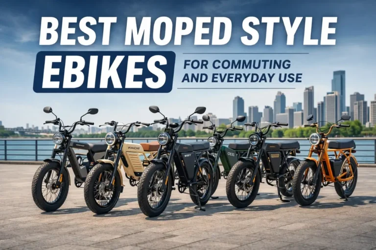 Best Moped Style Ebikes for Commuting and Everyday Riding