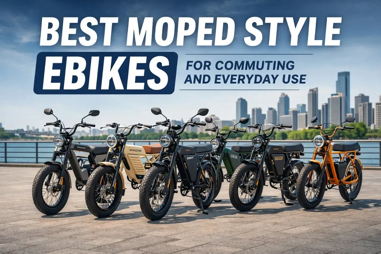 Best Moped Style Ebikes for Commuting and Everyday Riding