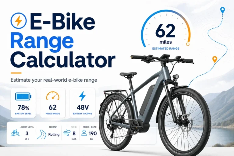 How Far Can an E-Bike Go? Estimate Range by Battery and Terrain