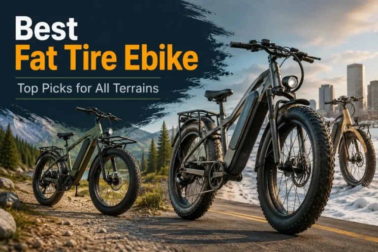 Best Fat Tire E-Bikes Compared for Range, Power, and Comfort