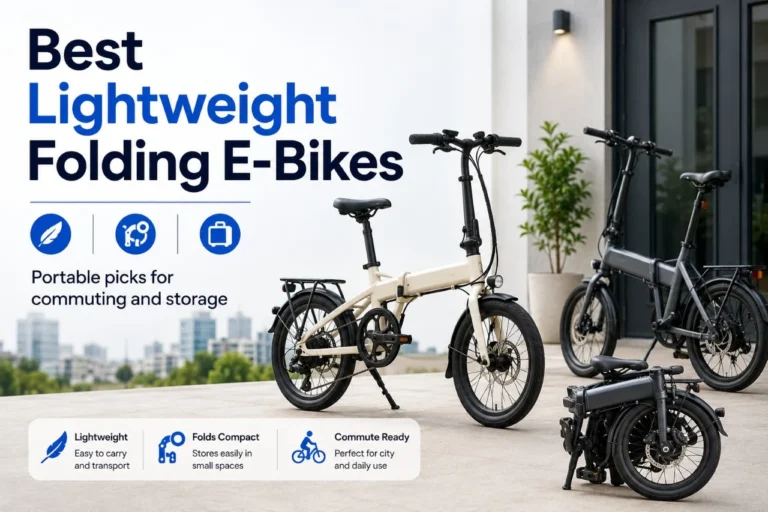 Best Lightweight Folding E-Bikes for Commuting, Travel, and Storage
