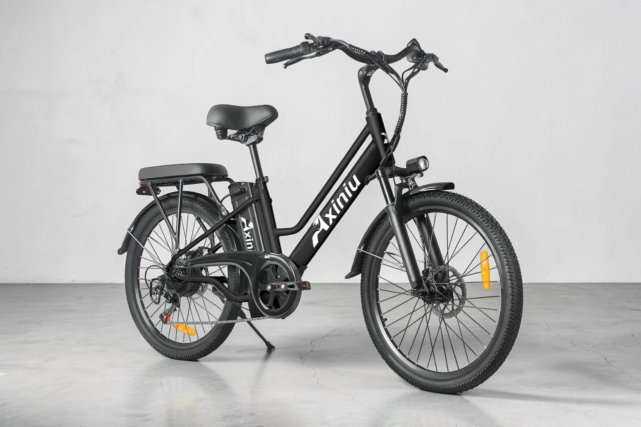 Axiniu 24 Inch Electric Bike Review: 48V Step-Through City Ride
