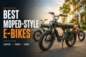 Best Moped-Style E-Bikes for Comfortable Commuting and Casual Rides