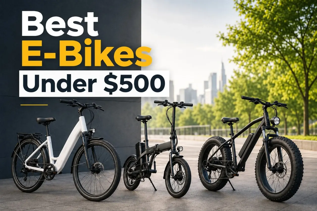 The Best E-Bikes Under $500 for Budget Commuters and Students