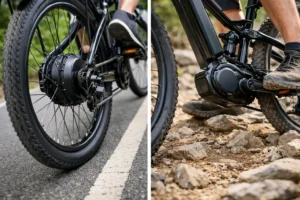 Hub Motor vs Mid Drive Ebike: Real Ride Differences