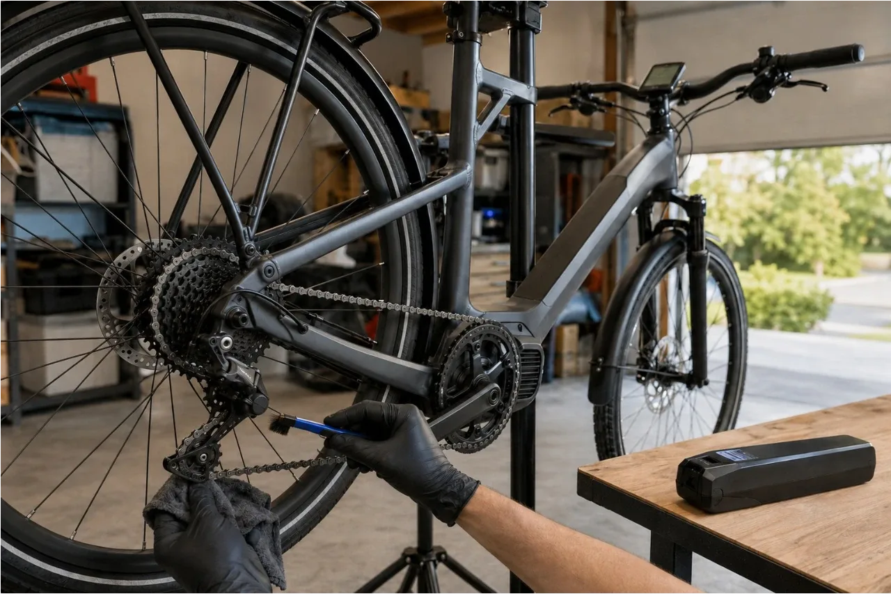 How to Clean an E-Bike Drivetrain Without Damage